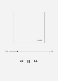 music player  #gray & red