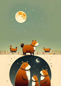 Ukiyo-e - Capybara 7972CE