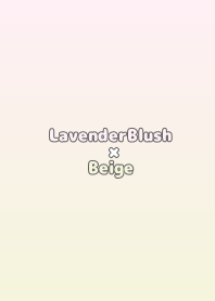LavenderBlush×Beige.TKC