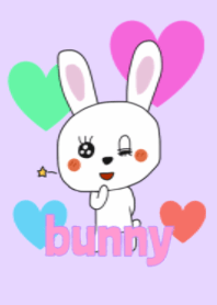 The rabbit which is being done freely