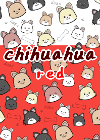 chihuahua theme13 red