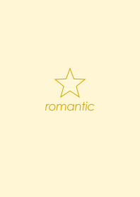 romantic -YELLOW STAR-
