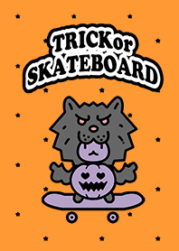 SHIROP and RIBBON/halloween skateboard7