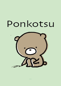 Pastel green : Bear Ponkotsu 3.2