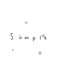 White and beige stars. simple.