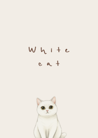 White Cat 2 Light Brown theme