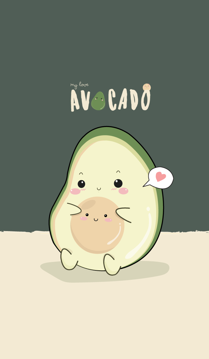 Avocado my love (ver.midnight green)