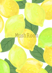 Botanical lemon yellow mush