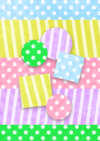 カラフル マステ コラージュ