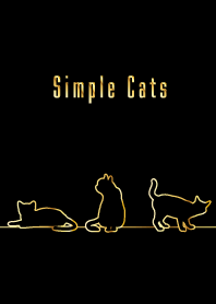 Simple cats : Black Gold