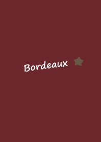 Bordeaux and star