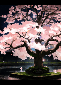 櫻花盛開#EUNJ014。