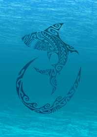 ポリネシアンスタイルーサメ