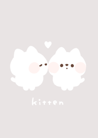 kitten friends /light pink