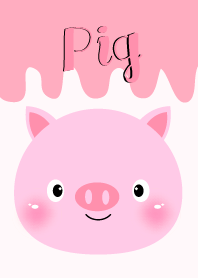 หมูสีชมพูเรียบๆ