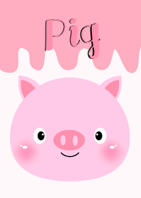 Simple Pretty Pink Pig Theme