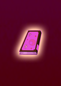 Wishes come true Purple Red Magic Book