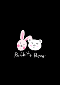 rabbbit and bear