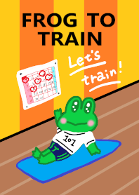 Frog to train<1-1>