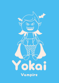 Yokai Vampire Pastel blue