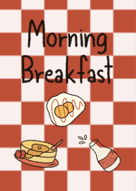 Morning in the breakfast