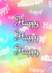Happy happy happy colorful theme