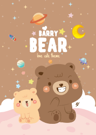 Barry Bear Fat Kawaii Brown