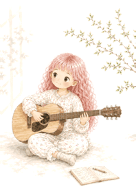 A Relaxing Day with the Guitar