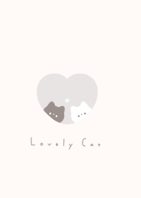 Pair Cats in Heart/ LB