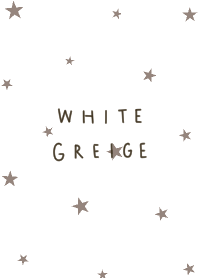 Star Greige and white