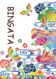 BINGATA pattern(White)