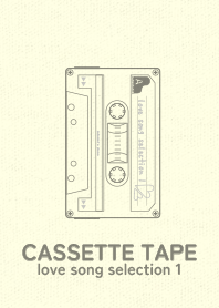Cassettetape_love Pearl gray