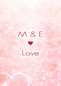 M & E Love Heart name theme