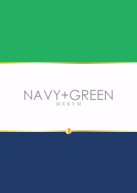 - NAVY+GREEN -