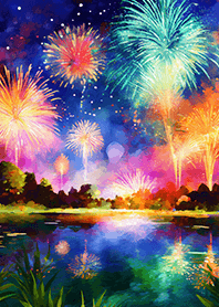 Beautiful Fireworks Theme#751