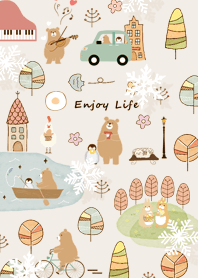 beige First snow town 05_2