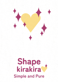 kirakira heart snowman