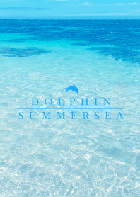 SUMMER SEA -BLUE DOLPHIN-