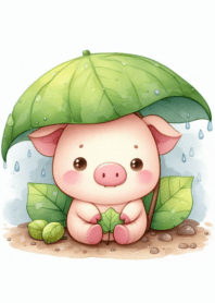 Cute little pig no.32