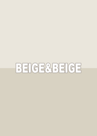 Beige & Beige No.1