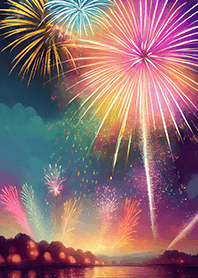 Beautiful Fireworks Theme#280