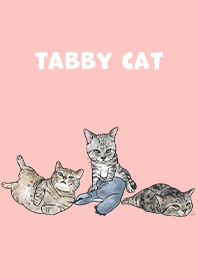 tabbycat5 - light coral