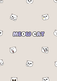 neko head7 / dark beige