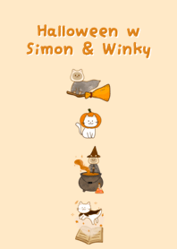 Halloween w Simon & Winky