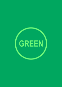 シンプル グリーン [緑] No.3