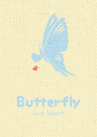Butterfly & heart ver_babycolor