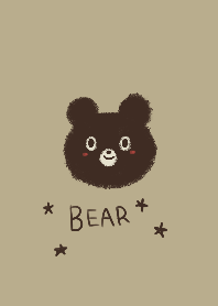 モコモコかわいいくまちゃん