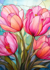 Flower field tulip Vol.2