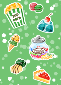 Favorite sweets -green-
