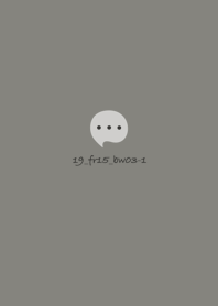 SIMPLE19 FR15 smoky ash B/W3-1